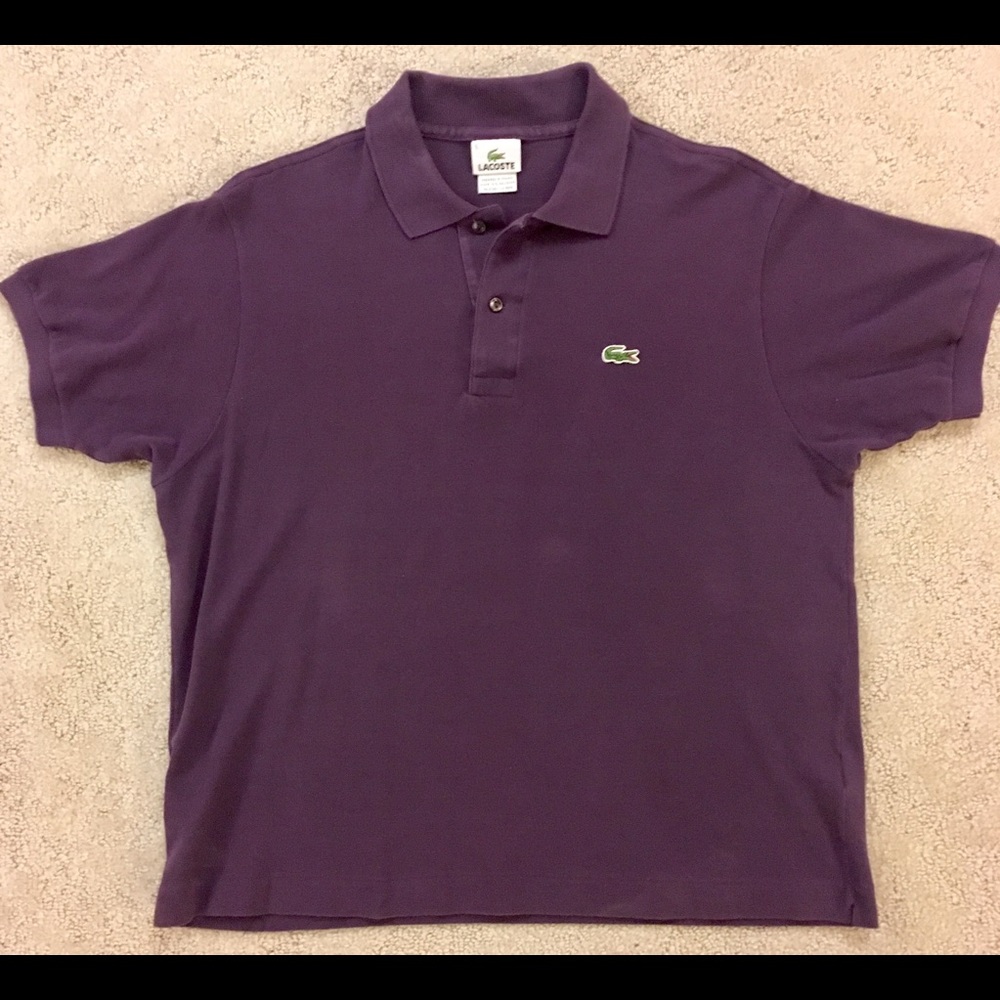 Medium Purple Lacoste Polo